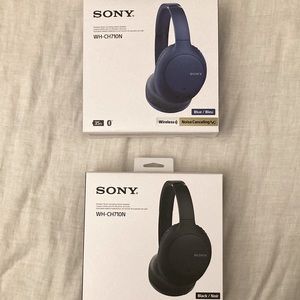 Sony WH-CH710N wireless headphones - blue BOX ONLY